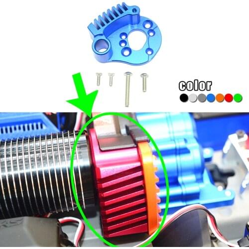 GPM metal Aluminum alloy Motor cooling mount for 1/10 TRAXXAS E-REVO 2.0 86086-4 Monster Truck Modified upgrade accessories