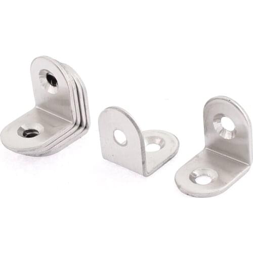 UXCELL Stainless Steel Shelf Support Corner Brace Angle Bracket 20 X 20 X 15Mm 6Pcs angle | bracket