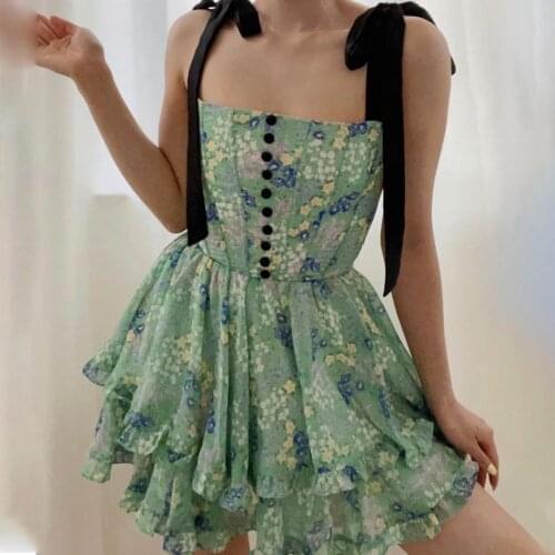 JASTIE Summer Dresses With Buttons