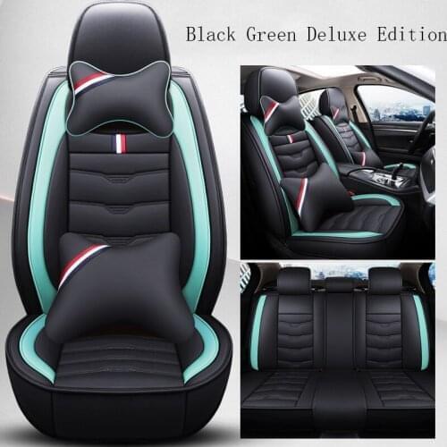 WLMWL Leather Car Seat Cover for Audi all medels A6L R8 Q3 Q5 Q7 S4 RS TT Quattro A7 A8 A3 A4 A5 car accessories
