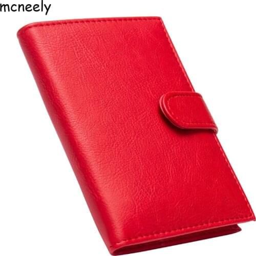 Hasp Leather Travel Passport Cover Universal Size Rfid Passport Holder Organizer Case drop shipping