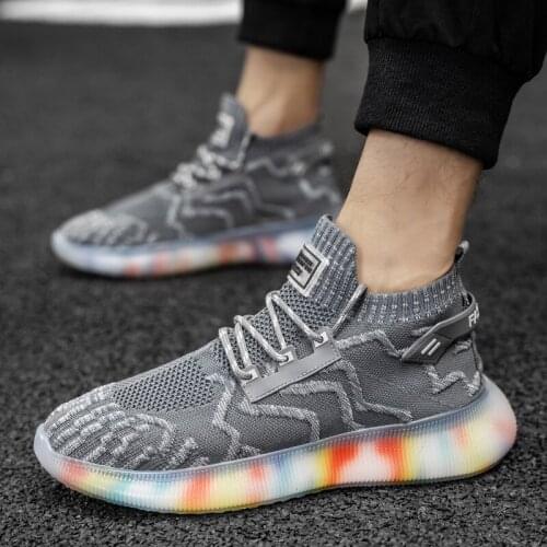 Autumn Mens Fashion casual shoes Trend Breathable Men Running Shoes Comfortable Walking Jogging Training Gym Shoes