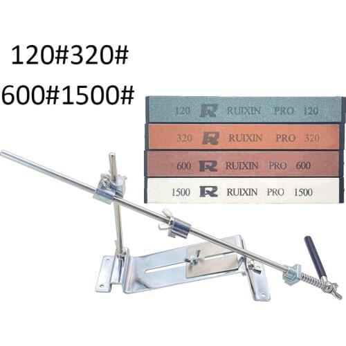 Ruixin third generation professional sharpener is suitable for all kinds of cutter knives 4 sharpening stones kitchen