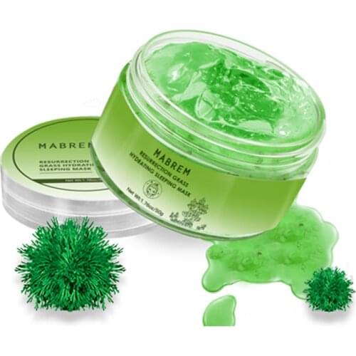MABREM Plant Hydrating Face Mask Moisturizing Anti-Aging Whitening Skin Care Revitalizing Cream Sleeping Facial Mask Treatment