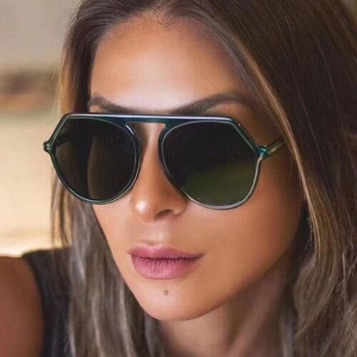 Retro Round Frame Women Men Sunglasses Gray Tan Lens UV400 Eye Protection Girl Sexy Ladies Fashion Outdoor Eyewear