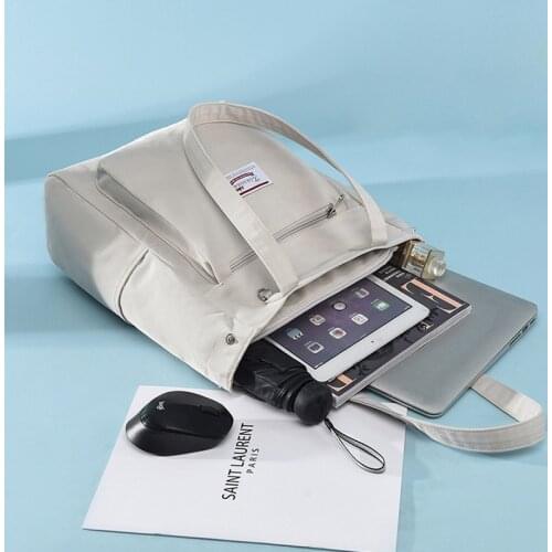 Woman Single Shoulder Computer Bag Waterproof Shopping Bag Tablet PC Notebook Sleeve 14"/15.6" for iPad Macbook Lenovo HUAWEI