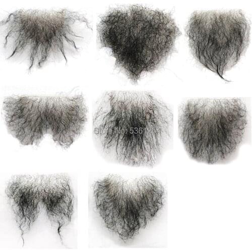 Realistic Sex Doll Different Kinds Pubic Hair for TPE Silicone Sex Dolls Love doll Sex Toy