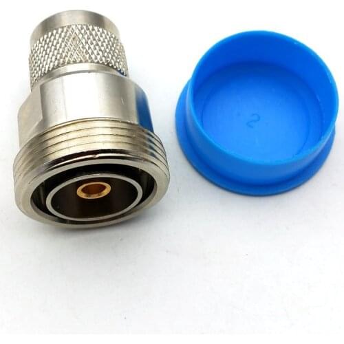 1pcs brass connector L29 7/16 DIN Female Jack To N Male Plug