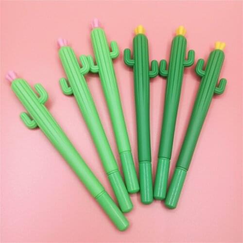 1 Pcs Creative Cartoon Simulation Carrot Neutral Pen Lovely Learn Stationery Waterborne Needle Tube Black Office Signature Pen