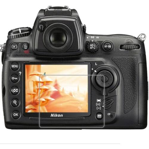 2xTempered Glass Protector Guard Cover for Nikon D7000 D700 D300 D90 DSLR Camera LCD Display Screen Protective Film Protection