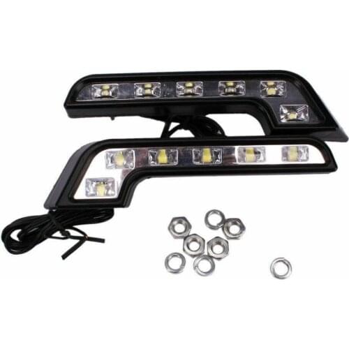 White Fog lights 12V Driving Fog Light Lamp Accessory Organic plastics 5600K