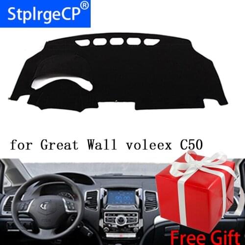 For haval Great wall Voleex C50 Right and Left Hand Drive Car Dashboard Covers Mat Shade Cushion Pad Carpets Accessories