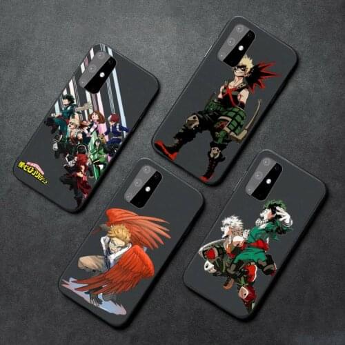 Anime My Hero Academia buko Phone Case For Samsung Galaxy M10 20 30 A 40 50 70 71 6S A2 A6 A9 2018 J7 CORE PLUS STAR S10 5G C8