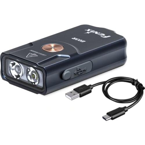 Fenix E03R keychain flashlight Type-c charging port EDC daily household portable flashlight