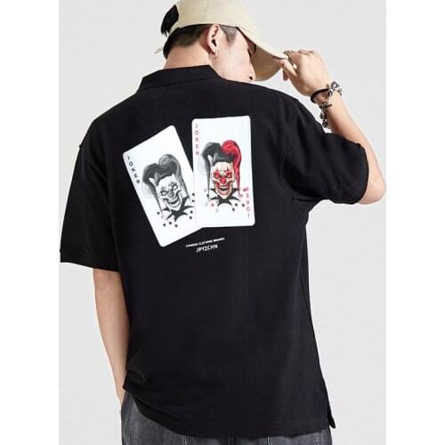 The new spring and summer 2021 cotton tide loose short sleeve T-shirt male the current Chinese wind menswear phoenix embroidery