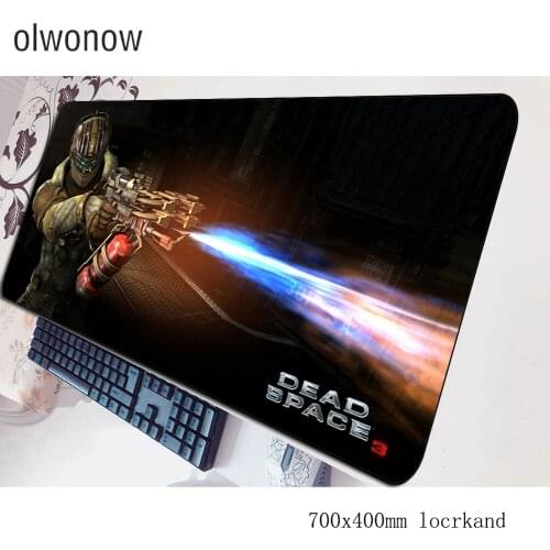 Dead space mouse pad Indie Pop Computer mat 70x40cm gaming mousepad large Aestheticism padmouse keyboard games pc gamer desk
