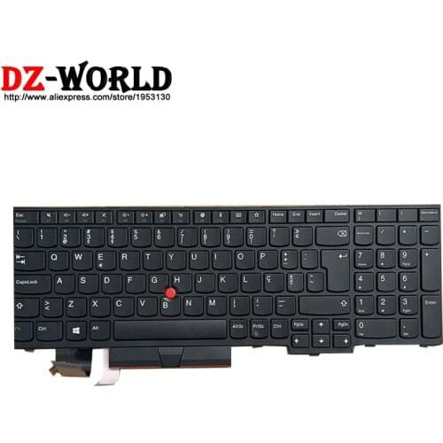 New Original Portugal Keyboard for Lenovo Thinkpad E580 E585 E590 E595 T590 P53S L580 L590 P52 P72 P53 P73 Laptop 01YP661