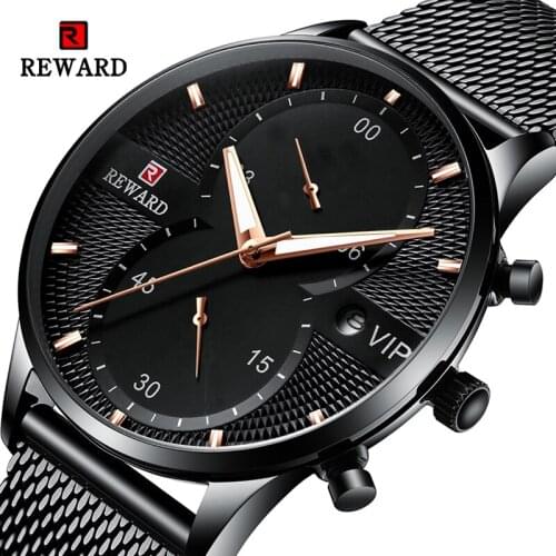 Reward Men Watches Top Brand Luxury Quartz Watches For Sport Waterproof Men Wristwatch Male Wrist Watch Montre homme