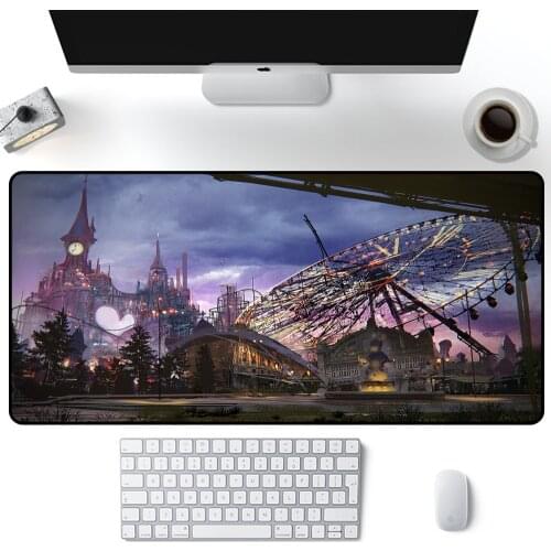 Nier Automata Characters Rubber Pad To Mouse Game Gaming Mouse Pad Gamer Large Deak Mat 60x35cm Animation Products Desks