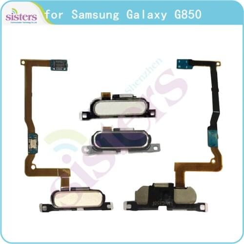 Fingerprint Flex Cable For Samsung Galaxy Alpha G850 G850F Home Button Flex Cable for Samsung Alpha G850 G850F Original Working