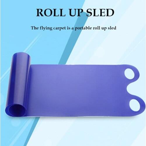 Foldable Snowboards Snow Sled Rolling Skiing Pad Portable Winter Outdoor Sports Skiing Board Sledge Toys For Children Adult