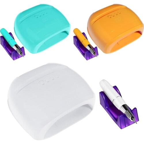 Auto-Sensing Led Art Nail Lamp w/ Nail Drill for Salon Dry Nail Drill Kit