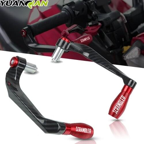 Motorcycle Universal Handlebar Grips Guard Brake Clutch Levers Guard Protector For DUCATI Scrambler 800 400 1100 sixty 2016-2019