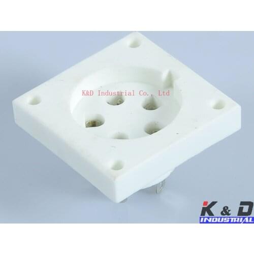 2PCS 5Pin Ceramic Tube Socket Aa Ba Be Cd Ce Da P5A P5