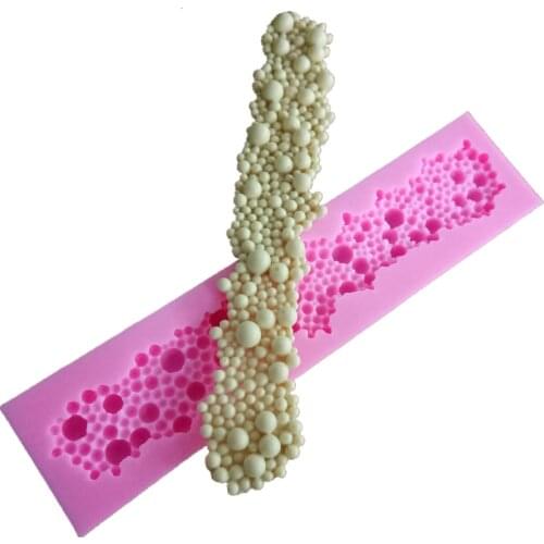 G182 Foam Pattern Shape Silicone Mold Mat 3D Lace Mold Fondant Cake Decoration Sugar Craft Tool Baking Tools Cake Tool