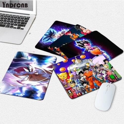 YNDFCNB In Stocked Goku Laptop Gaming Mice Mousepad Smooth Writing Pad Desktops Mate gaming mouse pad