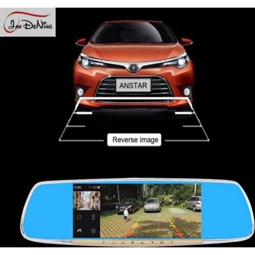 JanDeNing 7.0'' Touch Super Screen 3G network Android 5.0 quad core RAM 1GB+ROM 16GB Bluetooth WiFi FM Dual Cam Mirror Car DVR
