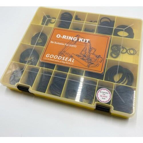 O-ring Kit For Excavator KATO 32 sizes=555 pcs NBR 90 O-Ring kit