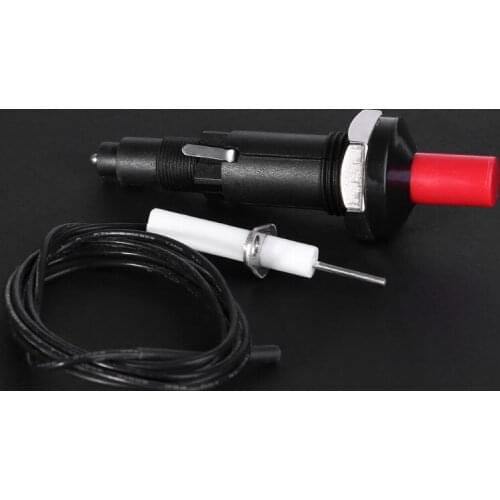 LBER Piezo Ignition Set With Cable 1000Mm Long Push Button Kitchen Lighters For Gas Stoves Ovens