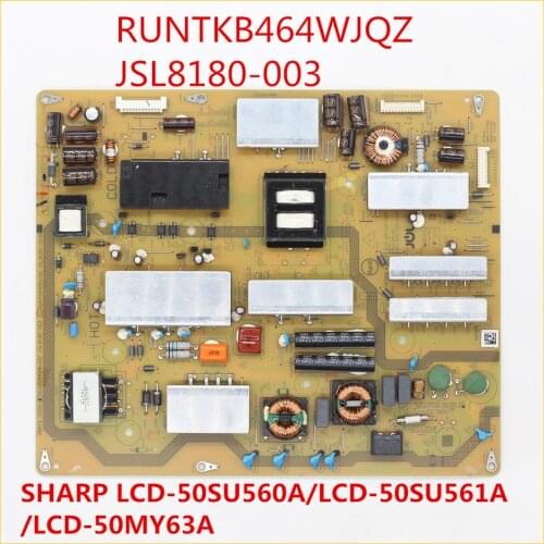 Power Board RUNTKB464WJQZ JSL8180-003 for SHARP LCD-50SU560A LCD-50SU561A LCD-50MY63A RUNTK Power Supply Board For TV