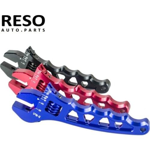 RESO--FREE SHIPPING Adjustable Wrench Spanner Tool Hose Fitting 3AN-12AN AN3 AN4 AN6 AN8 AN10 AN12