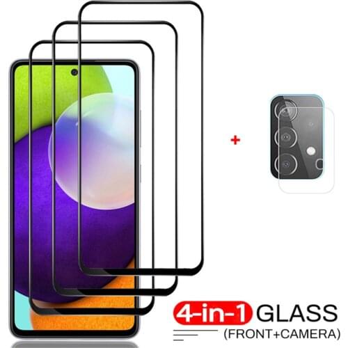 A52 glass,screen protector for samsung a52 4G/5G tempered glass film samsung galaxy a52 camera protection a52 samsung a 52 glass