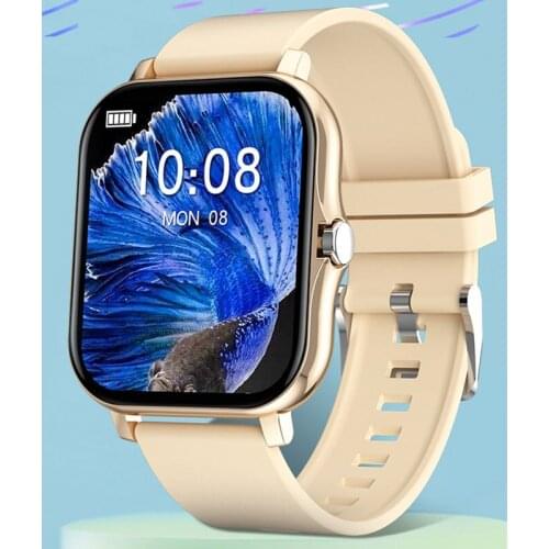 1.69 Inch Big Screen Smart Watch Men Women 2021 Bluetooth Call Sport Heart Rate Monitor Smartwatch Customize Wallpaper Watches