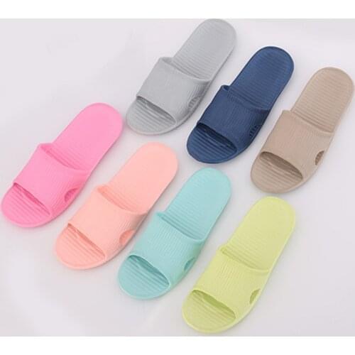 2019 Mens Summer New Indoor Home Slippers Slippery Light Hotel Shoes Female Soft Bottom Sandals And Slippers Mens Wholesale