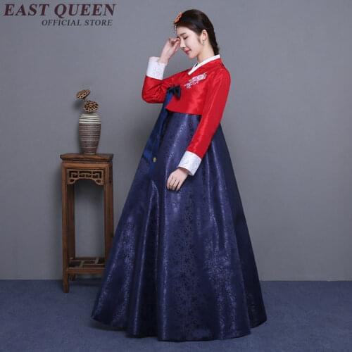 Korean traditional clothing women korean hanbok costume new arrivals 2018 female hanbok korean dress NN0293 C