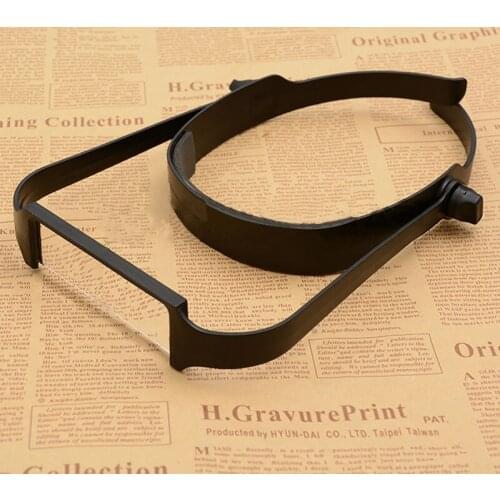Elderly People Newspaper Reading Helping Hand Magnifier 1.6x 2x 2.5x 3.5x Acrylic Lens Map Loupe Headband Magnifying Glass