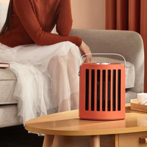 1-8H Timing Living Room Bedroom Fan Heater Left Right Swing Portable Electric Room Heaters Ptc Air Motor Home Table Warmer
