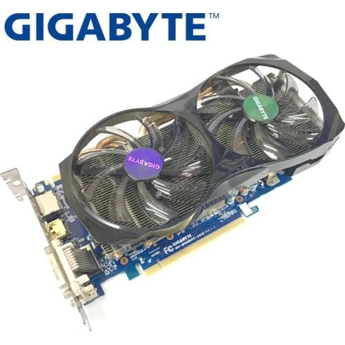 GIGABYTE Video Card GTX 660 2GB 192Bit GDDR5 Graphics Cards for nVIDIA Geforce GTX660 Used VGA Cards stronger than GTX 750 Ti