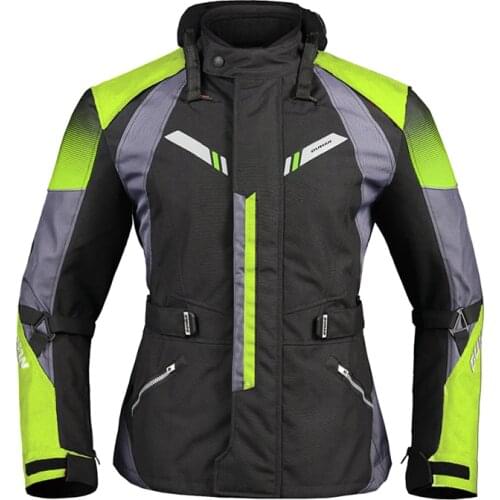 DUHAN Motorcycle Winter Jacket Men Waterproof Moto Racing Jacket motocross clothes Cordura Fabric motorbike apparel