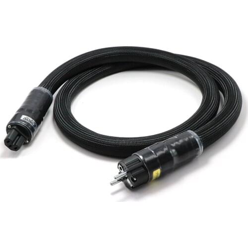 Hight Quality audio AC power cable EU version power cord hifi audio schuko power line audiophile cable