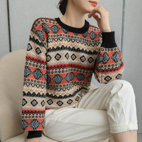 Adishree 2020 woman winter 100% Cashmere sweaters and autumn knitted Pullovers High Quality Warm Female thickening O-neck