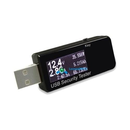 LCD USB Detector Voltmeter Ammeter Power Capacity Tester Voltage Current Meter N