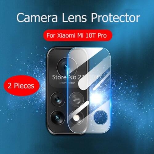 2 Pieces For Xiaomi Mi 10T 5G POCO F2 POCO X3 Camera Lens Protector Film Camera Protector Glass For Mi 10T Pro Mi10T 5G