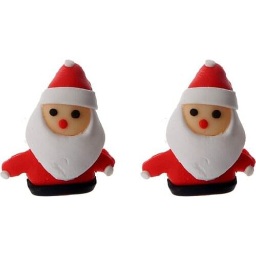 2018 Fashion Earring For Women Gift Fashion Women Santa Claus Snowman lovely Tree Bell Christmas Jewelry Christmas