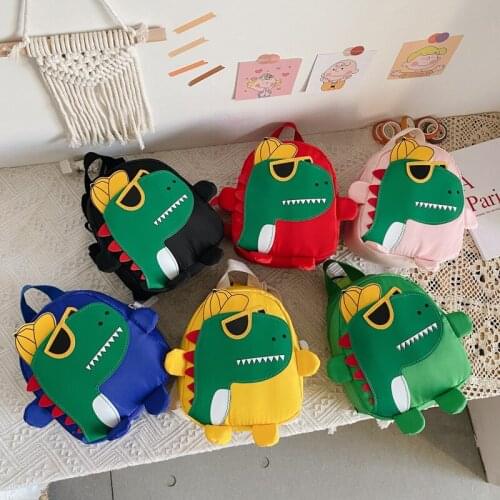 2020 Hot Sale Children Backpack aminals Kindergarten School bags for 1-4 years Dinosaur Anti lost backpack for kids