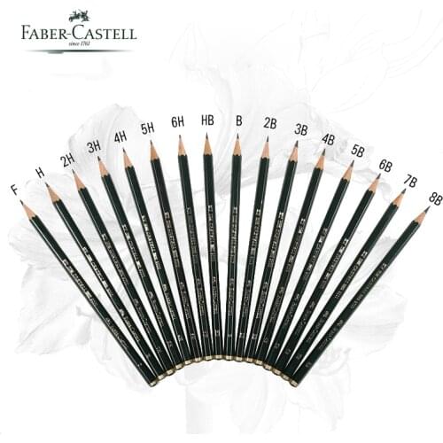 5/16pcs/lot Faber Castell 9000 Design Pencil Art graphite pencils for drawing writing shading sketch Black Lead art supplies